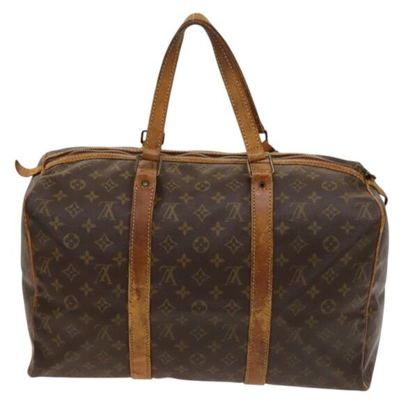 LOUIS VUITTON Monogram Sac Souple 45 Boston Bag M41624 - Picture 2 of 16